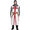 Adult Crusader Warrior Costume -Costume Party Decor Store P889703