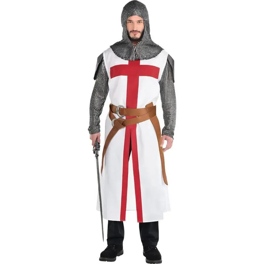 Adult Crusader Warrior Costume 3 Adult Crusader Warrior Costume