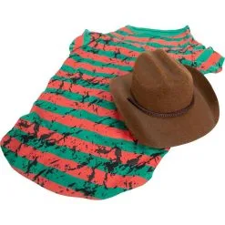 Freddy Krueger Dog Costume & Toy - A Nightmare On Elm Street -Costume Party Decor Store P890675 01