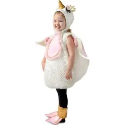 Child Swan Princess Costume Premium -Costume Party Decor Store P891107 04
