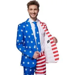 Adult Americana Suit 7 Adult Americana Suit -Costume Party Decor Store P891118 02