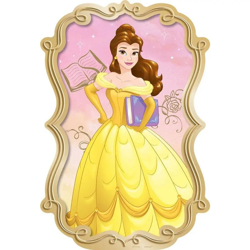 Belle Centerpiece Cardboard Cutout, 18in - Beauty And The Beast 3 Belle Centerpiece Cardboard Cutout, 18in - Beauty And The Beast