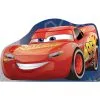 Lightning McQueen Cardboard Cutout, 34in X 21.5in - Cars 3 -Costume Party Decor Store P895226