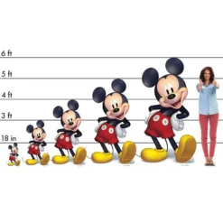 Mickey On The Go Cardboard Cutout, 3ft -Costume Party Decor Store P895231 01
