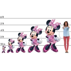 Minnie's Happy Helpers Centerpiece Cardboard Cutout, 18in -Costume Party Decor Store P895261 01
