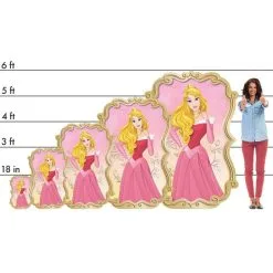 Aurora Centerpiece Cardboard Cutout, 18in - Sleeping Beauty -Costume Party Decor Store P895376 01