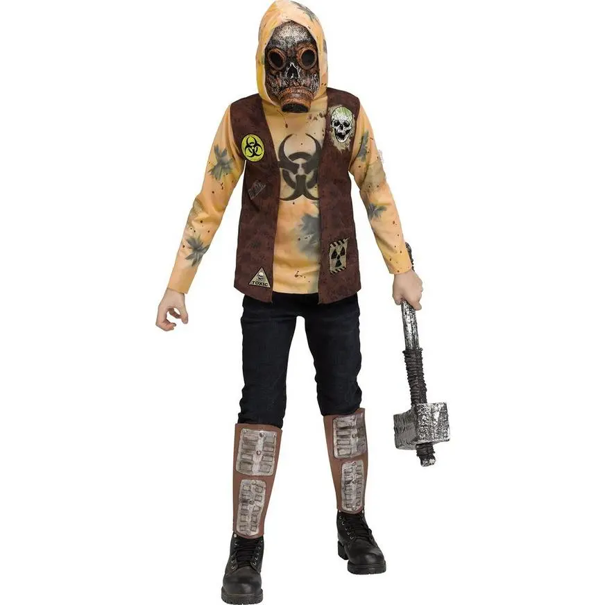 FUN WORLD EASTER UNLIMITED Child Post-Apocalyptic Warrior Costume 3 FUN WORLD EASTER UNLIMITED Child Post-Apocalyptic Warrior Costume