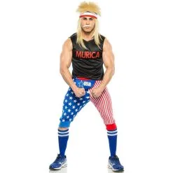 Seeing Red Adult Murica Costume