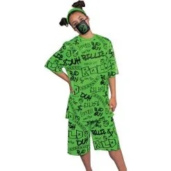 Disguise Adult Green Billie Eilish Costume -Costume Party Decor Store P899441 02