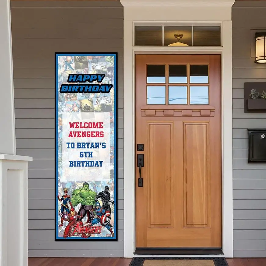 Custom Marvel Powers Unite Vertical Banner 3 Custom Marvel Powers Unite Vertical Banner