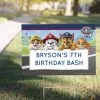 Custom PAW Patrol Adventures Yard Sign