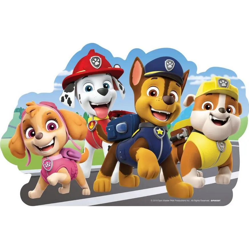 PAW Patrol Adventures Centerpiece Cardboard Cutout, 18in 3 PAW Patrol Adventures Centerpiece Cardboard Cutout, 18in