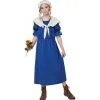 Kids' Blue & White Colonial Village Girl Costume Accessory Kit 1 Kids' Blue & White Colonial Village Girl Costume Accessory Kit -Costume Party Decor Store P905649