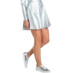 Adult Silver Alien Dress -Costume Party Decor Store P908986 02