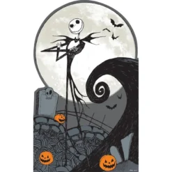 Nightmare Before Christmas Jack Skellington Centerpiece Cardboard Cutout, 18in