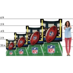 NFL Drive Cardboard Cutout, 3ft -Costume Party Decor Store P913062 01