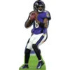 NFL Baltimore Ravens Lamar Jackson Cardboard Cutout, 3ft 1 NFL Baltimore Ravens Lamar Jackson Cardboard Cutout, 3ft -Costume Party Decor Store P913172