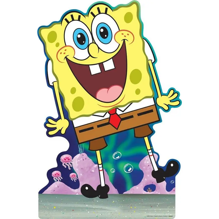 SpongeBob SquarePants Cardboard Cutout, 3ft 3 SpongeBob SquarePants Cardboard Cutout, 3ft