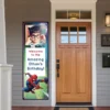 Custom Spider-Man Webbed Wonder Photo Vertical Banner -Costume Party Decor Store P914403