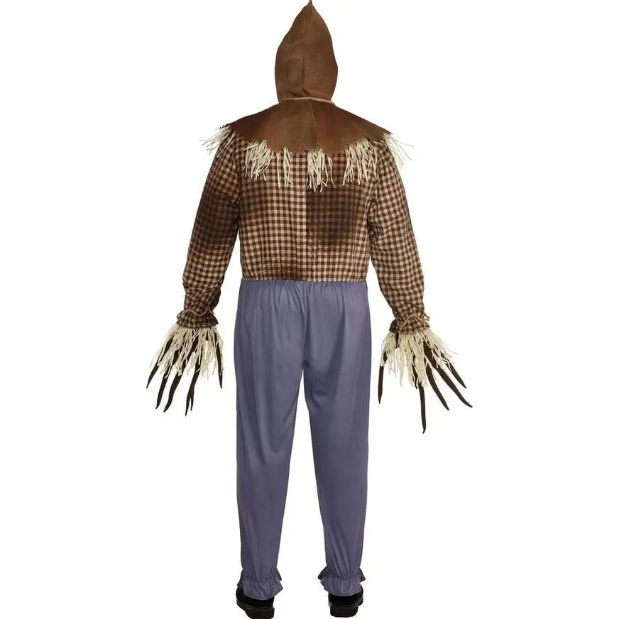 AMSCAN Adult Sinister Scarecrow Costume - Plus Size 4 AMSCAN Adult Sinister Scarecrow Costume - Plus Size - Image 2