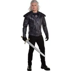AMSCAN Adult Geralt Of Rivia Costume - Netflix Witcher