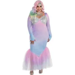 AMSCAN Adult Mystical Mermaid Costume - Plus Size