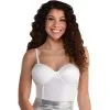 AMSCAN White Sleek Corset For Adults With Removable Straps 1 AMSCAN White Sleek Corset For Adults With Removable Straps -Costume Party Decor Store P924403