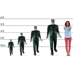 Frankenstein's Monster Cardboard Cutout, 3ft -Costume Party Decor Store P938210 01