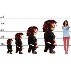 Chucky Cardboard Cutout, 3ft - Child's Play 5 Chucky Cardboard Cutout, 3ft - Child's Play -Costume Party Decor Store P938220 01
