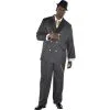Adult Head Honcho Plus Size Costume - 20s Gangster 2 Adult Head Honcho Plus Size Costume - 20s Gangster -Costume Party Decor Store P941087