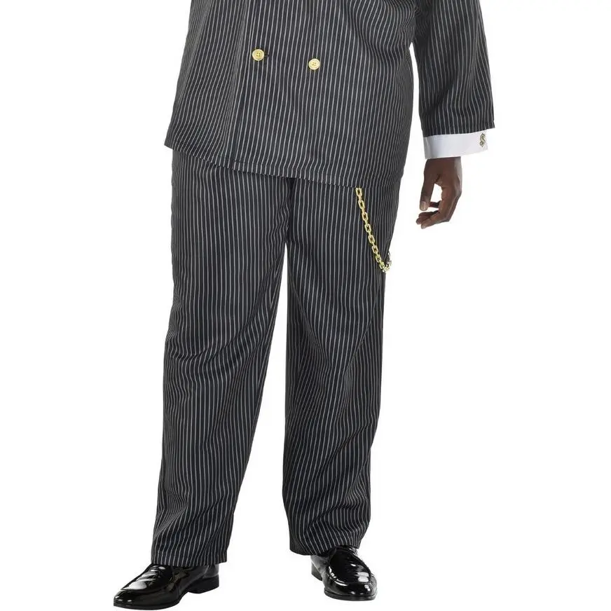 Adult Head Honcho Plus Size Costume - 20s Gangster 5 Adult Head Honcho Plus Size Costume - 20s Gangster - Image 3