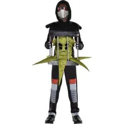 Kids' Galactic Alien Hunter Illusion Costume