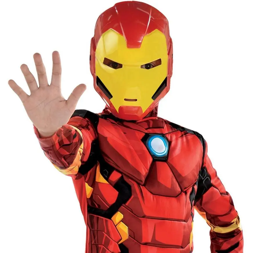 AMSCAN Kids' Iron Man Costume - Marvel 4 AMSCAN Kids' Iron Man Costume - Marvel - Image 2