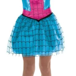 AMSCAN Kids' Pink & Blue Spider-Girl Costume - Marvel -Costume Party Decor Store P941234 02