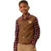 Party City Kids' Brown Sheriff Cowboy Vest