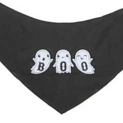 Party City Black Boo Ghost Dog Bandana -Costume Party Decor Store P943156 02