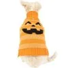 Party City Striped Orange Jack-o'-Lantern Dog Sweater 1 Party City Striped Orange Jack-o'-Lantern Dog Sweater -Costume Party Decor Store P943169
