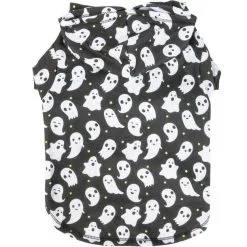 Party City Ghost Print Dog Hoodie -Costume Party Decor Store P943181 02