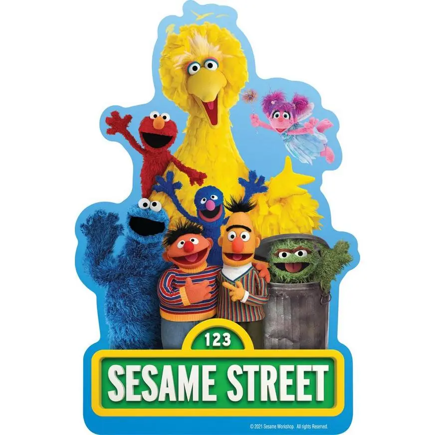 Everyday Sesame Street Cardboard Cutout, 3ft 3 Everyday Sesame Street Cardboard Cutout, 3ft