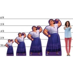 Luisa Cardboard Cutout, 3ft - Disney Encanto -Costume Party Decor Store P954580 01
