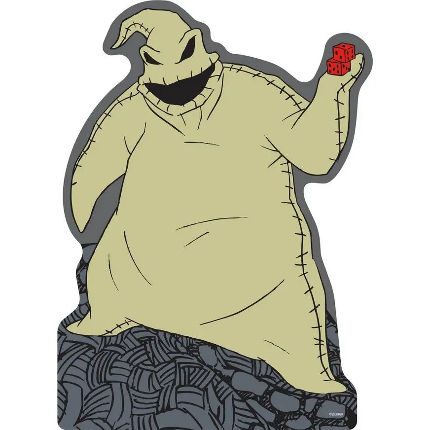 Oogie Boogie Cardboard Cutout, 3ft - Disney The Nightmare Before Christmas 3 Oogie Boogie Cardboard Cutout, 3ft - Disney The Nightmare Before Christmas