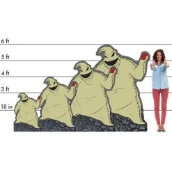 Oogie Boogie Cardboard Cutout, 3ft - Disney The Nightmare Before Christmas 5 Oogie Boogie Cardboard Cutout, 3ft - Disney The Nightmare Before Christmas -Costume Party Decor Store P958787 01