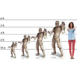 Mummy Life-Size Cardboard Cutout, 5ft - Universal Classic Monsters -Costume Party Decor Store P958803 01
